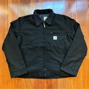 (XL) Carhartt Reworked Detroit Jacket Black Men